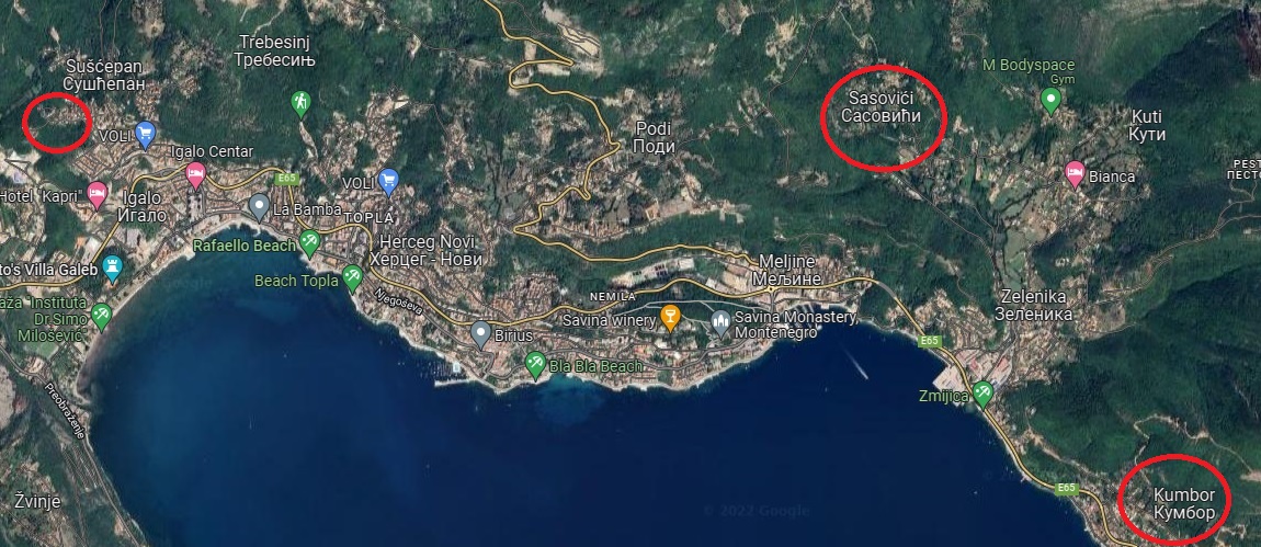 Google Maps lokacije